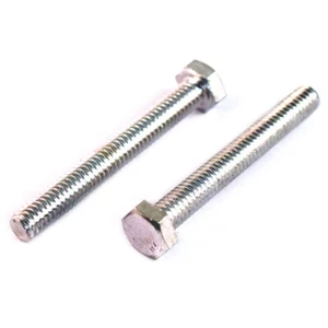 5/16"-18 x 2-1/2" Aluminium Grobgewinde Sechskantschrauben Schrauben 94 Stück - Bild 1 von 1