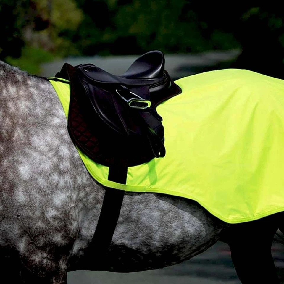 Shires Equi-Flector Mesh Exercise Sheet Yellow - Image 1 of 1