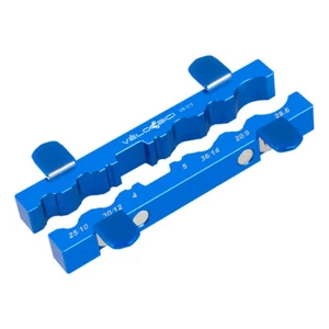Velobici 6 Slot Shaft Vise Clamp Jaw for Forks, Hubs, Pedals Bike - Picture 1 of 6