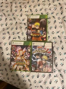 Naruto Shippiden “Ultimate Ninja Storm Revolution&2&3” Xbox 360 2007 Tested - Picture 1 of 1