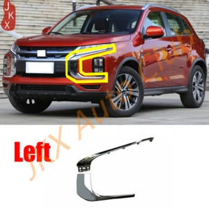Left Side Chrome Front Bumper Trim x For Mitsubishi Outlander Sport ASX 20-2024 - Picture 1 of 4