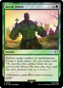 Break Down SURGE FOIL - 0602 - Uncommon - Fallout PIP MTG - Bild 1 von 1