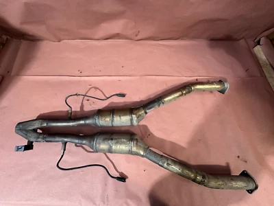 Silenciador escape BMW E39 540I E38 740I 740IL 4,4 L M62 OEM 140 K millas Foto 1 de 4