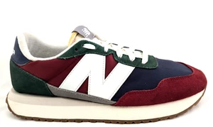 Zapatos NEW BALANCE 237 V1 Nimbus Cloud Bosque Escarlata MS237EA Para hombres EE. UU. 10/44 USADOS EN EXCELENTE ESTADO* - Imagen 1 de 12
