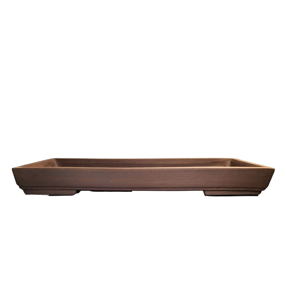 Shallow Bonsai Pot | 650x255x70 | Unglazed Ceramic Pot | Rectangle Bonsai Tray - Image 1 of 1