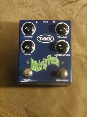 T-Rex Engineering WhirlyVerb Guitar Effects Pedal   Excellent ++ - Image 1 of 4