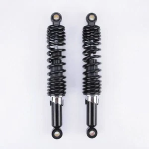 WOO 2Pcs 320MM Universal For Scooter ATV Quad Dirt Sport Bike Go Kart Shocks - Picture 1 of 7