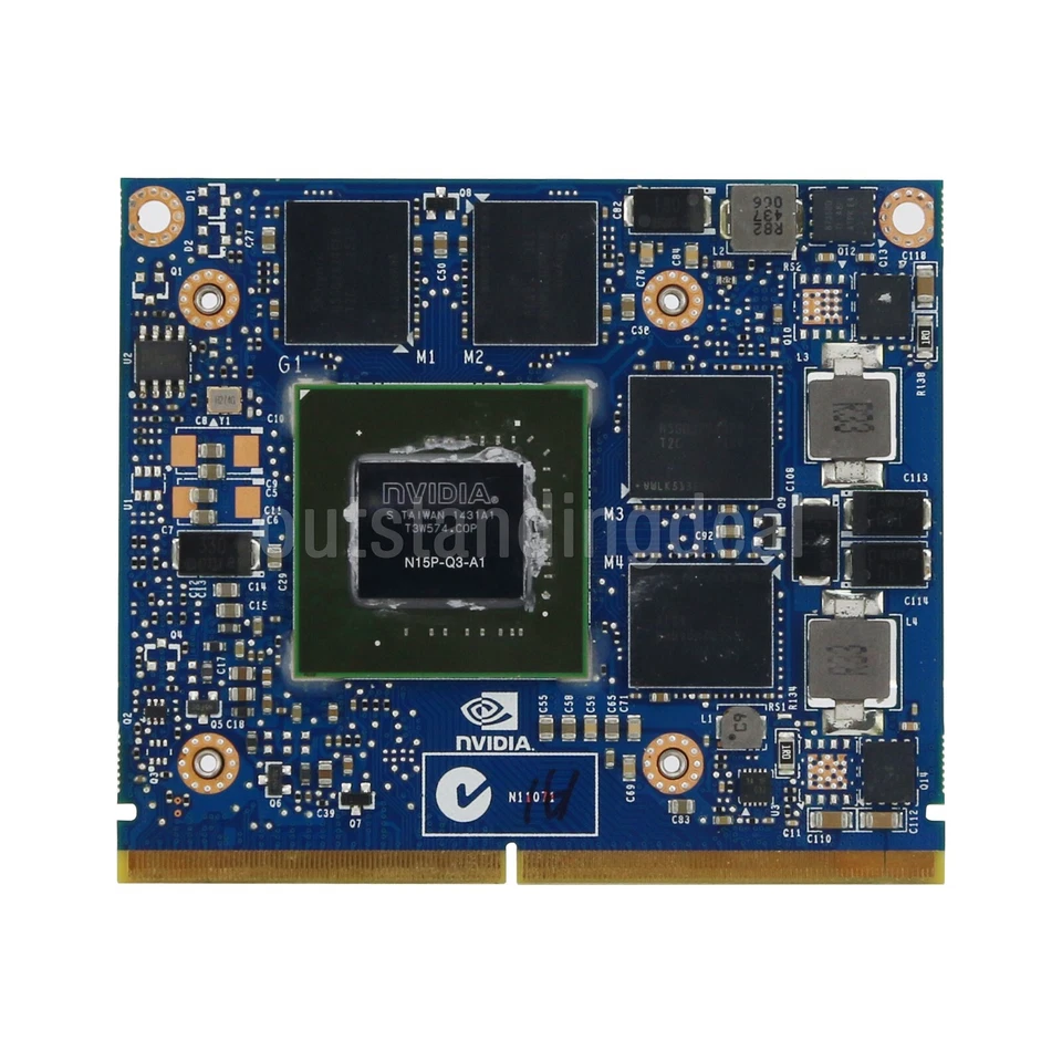 K2100M 2GB DDR5 VGA Graphics Card Video Card with X-Bracket N15P-Q3-A1 for iMac - Image 1 of 3
