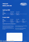 Buell Preisliste 2003 9/02 Lightning XB9S Firebolt XB9R price list prijslijst