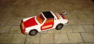 PORSCHE TARGA 911S POLIZEI CAR - CORGI WHIZZWHEELS -UNBOXED MADE IN GT BRITAIN - Picture 1 of 10