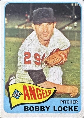 1965 Topps - Bobby Locke #324 - California Angels - VG - Image 1 of 2