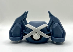 Metagross Pokeball (3D gedruckt) Pokemon Sammlerstück - Bild 1 von 2