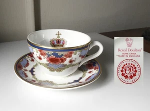 Royal Doulton CANADIAN PACIFIC HOTELS Cup & Saucer - Picture 1 of 2