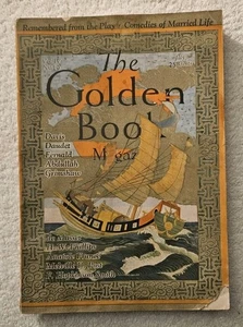 July 1926 Golden Book Israel Doskow, Anton Chekhov, Deco Sailing Ship - Picture 1 of 5