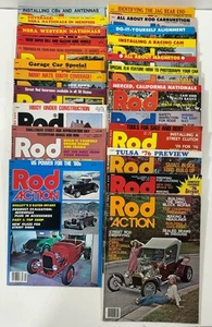 Rod Action Magazine Lot Of 23 Assorted Vintage 1970s / 1980s - Picture 1 of 12