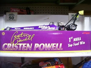 1997 1/24 CRISTEN POWELL ROYAL PURPLE ACTION NHRA TOP FUEL 1ST WIN - Picture 1 of 3