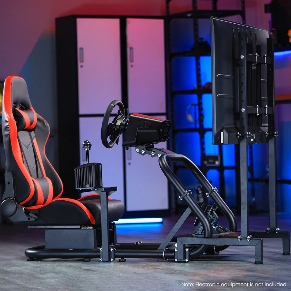 Dardoo Sim Racing Cockpit With Seat Fit Logitech G920 G29 GPRO Thrustmaster Xbox - image 1 of 1