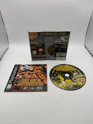 Duke Nukem: Time to Kill (PS1) Black Label CIB w/REG CARD Resurfaced Working - Image 1 of 4