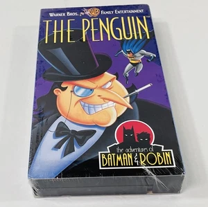 The Adventures of Batman: Robin the Penguin (1997) VHS, New Sealed - Picture 1 of 3