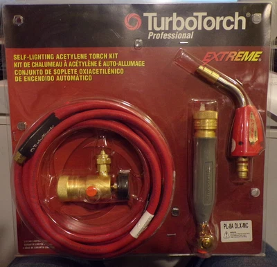 TURBO TORCH KIT SELF IGNITING NEW MINT IN BOX PL8A MC - Image 1 of 3