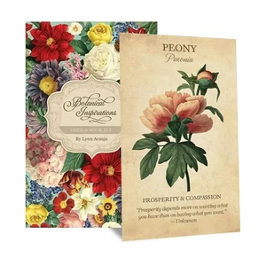 Botanical Inspiration Oracle Cards a 45 Deck Tarot English Version Board Game - Picture 1 of 6