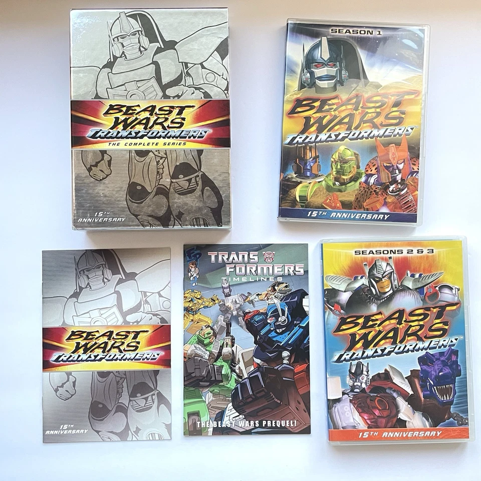 Transformers: Beast Wars - The Complete Series (DVD, 2011, 8-Disc Set) Manuals - Image 1 of 4