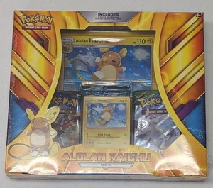 Pokemon TCG Alolan Raichu Collection Box Sealed - Picture 1 of 2