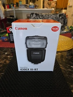 Canon Speedlite 430EX 3-RT Camera SP430EX3-RT JAPAN NEW/Open Box - Image 1 of 4