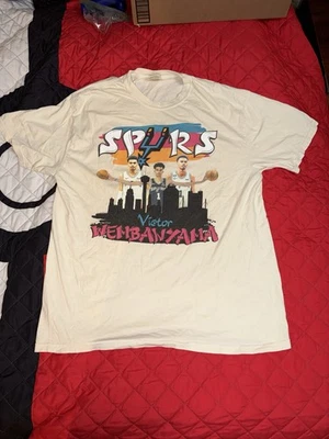 Camisa gráfica San Antonio Spurs Victor Wembanyama colores cómodos talla XL  Foto 1 de 4
