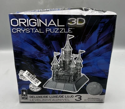 Rompecabezas de cristal 3D original BePuzzled - Castillo de lujo 30961 NUEVO caja dañada Foto 1 de 4