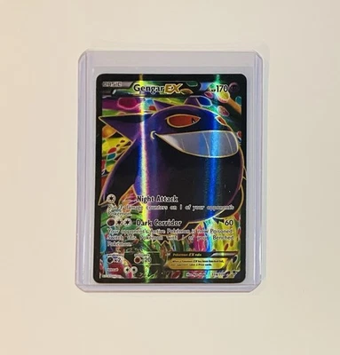 Pokémon TCG XY Phantom Forces Gengar EX Full Art Ultra Rare Card 114/119 - Image 1 of 2