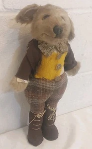 Little Folk G. McBride Tiverton Devon England Plush Stuffed Animal Mouse 1982 - Picture 1 of 3