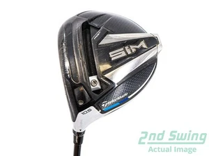 TaylorMade SIM Driver 10.5° Graphite Regular Left 46.25in - Picture 1 of 8