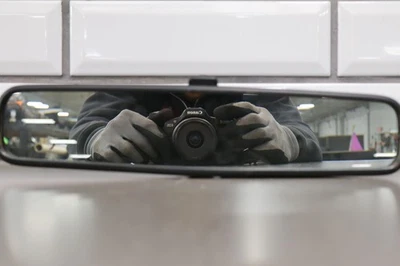 Conjunto de espejo retrovisor interior Ford F250 2003 fabricante de equipos originales Foto 1 de 4