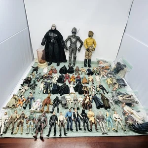 Vintage Kenner Star Wars 1990er / 2000er Konvolut 92 Kenner Hasbro Actionfiguren - Bild 1 von 6