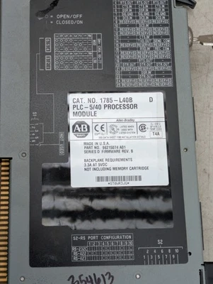 Módulo Procesador ALLEN BRADLEY 1785-L40B/D NUEVO Excedente Foto 1 de 4