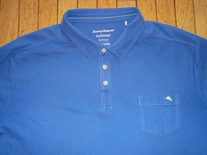 TOMMY BAHAMA MEN'S SUPIMA ISLANDZONE ONE POCKET POLO SHIRT 3XLT HARDLY WORN! - Picture 1 of 9
