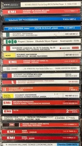 Bulk lot of Classical CDs (MALE VOCAL Lieder & Song) As Pictured F56 - Foto 1 di 2