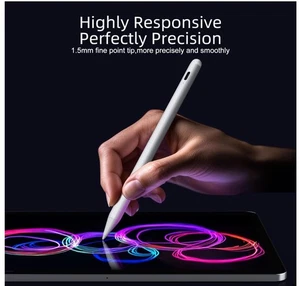 1.5 mm Fine Point Stylus Pen for iPad; Palm Rejection,2x Fast Charge,NEW/SEALED - Picture 1 of 6