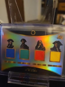 WASHINGTON FRANKLIN LINCOLN JEFFERSON POTP PIRATES EDITION HANDWRITTEN RELICS - Picture 1 of 4