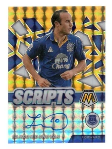 LANDON DONOVAN 2021-22 PANINI MOSAIC PREMIER LEAGUE SCRIPTS GOLD PRIZM AUTO 1/10 - Picture 1 of 2