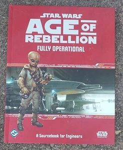 Star Wars "Fully Operational" Age of Rebellion FFG RPG (Sourcebook 4 Engineers) - Picture 1 of 11