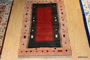 3X5 FT. Handmade Hand Knotted Gabbeh Design 3'X5' DECORATIVE RUG - Picture 1 of 9