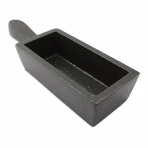 80oz (2.4KG) Cast Iron Ingot Mould Silver Gold Bar Foundry Melting Casting Metal - Picture 1 of 1