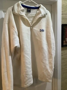 Vintage Fubu 1/4 Zip Embroidered Fleece Pullover Sweater - Bild 1 von 12