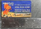 Aquarium Co-Op refrigerator magnet  3-1/2" x 2" out of print Cory