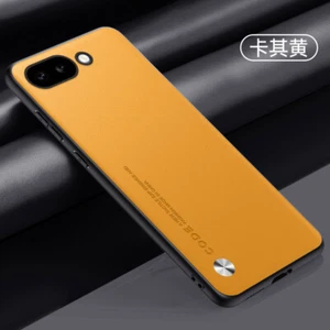 For Google Pixel 9A, Luxury Case Vegan Retro Leather Soft Rubber Business Cover - Picture 1 of 29