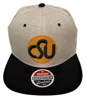 Zephyr NCAA Colorado State Rams "Havana" Flat Bill SnapBack Hat BRAND NWT - Image 1 of 4