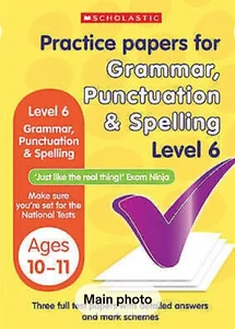 NEU Scholastic GRAMMATIK PUNKTION ZAUBER ÜBUNGSPAPIERE (Level 6) Alter 10 - 11 GPS - Bild 1 von 1