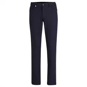 NWT Golfino Men's HIGHLANDS TROUSERS TECHNO TWEED 5369516 580 Navy Sz 33 x 32 - Picture 1 of 4